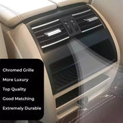 Rear AC Vent Grille for BMW 5 SERIES F10 (2010-2016) in Black color Chrome