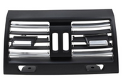 Rear AC Vent Grille for BMW 5 SERIES F10 (2010-2016) in Black color High-End Model Chrome