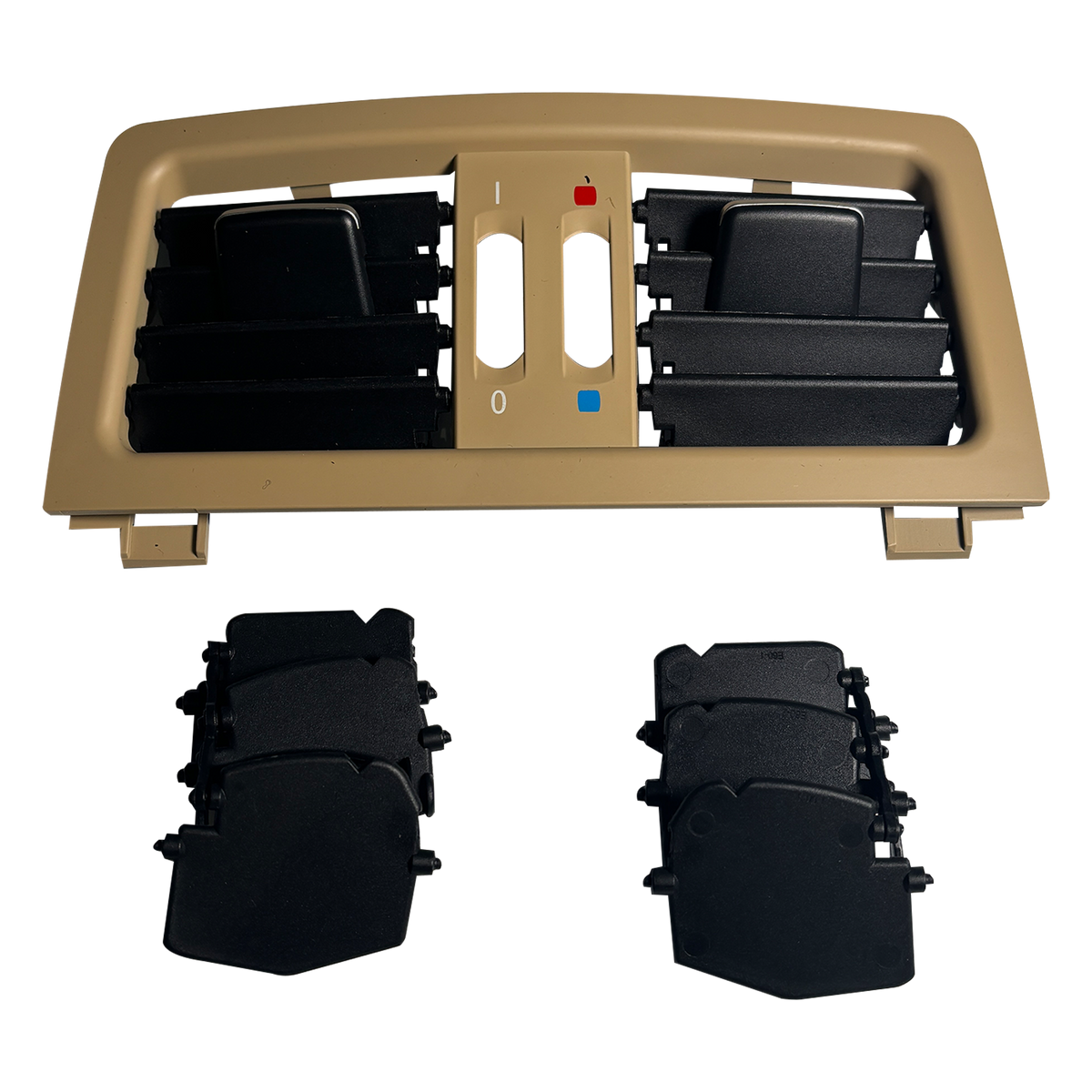 Rear AC Vent Grille for BMW 5 Series E60 (2007-2009) in Beige color