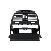 Rear AC Vent Grille for BMW 6 F13 (2011-2017) in Black color High-End Model Chrome