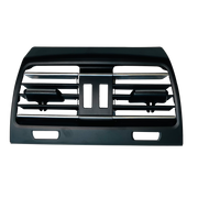 Rear AC Vent Grille for BMW 7 SERIES F01 (2009-2015) in Black color High-End Model Chrome