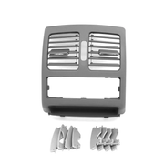 Rear AC Vent Grille for MERCEDES-BENZ C-CLASS W204 (2007-2014) in Gray color High-End Model
