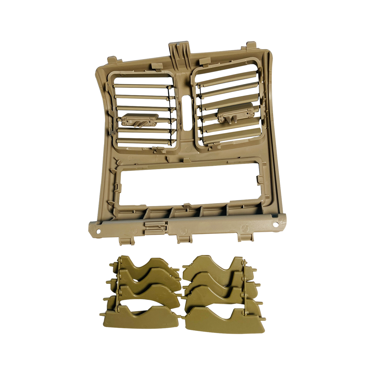 Rear AC Vent Grille for MERCEDES-BENZ CLS C218 (2011-2017) in Light Beige color Model B