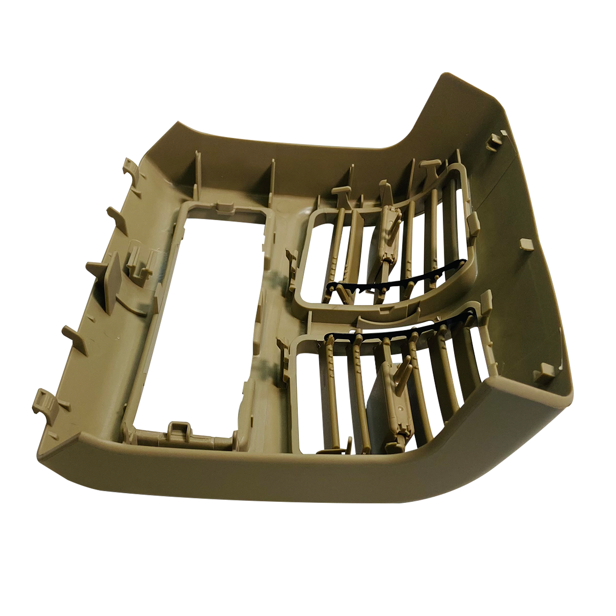 Rear AC Vent Grille for MERCEDES-BENZ E-CLASS W212 (2009-2016) in Beige color High-End Model