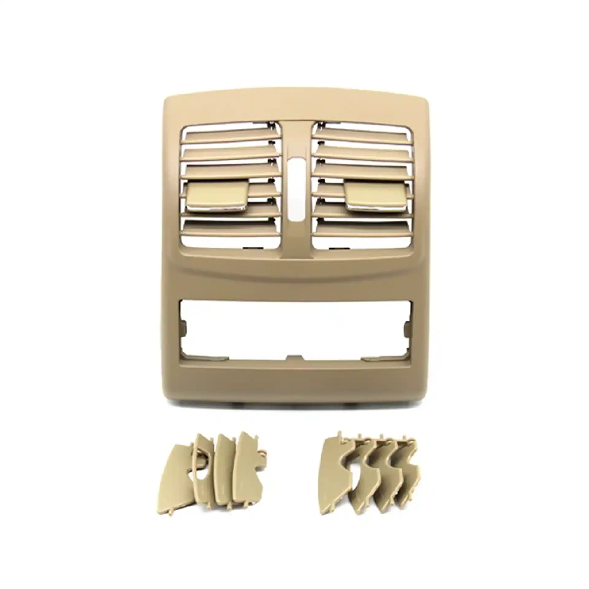 Rear AC Vent Grille for MERCEDES-BENZ E-CLASS W212 (2009-2016) in Beige color High-End Model