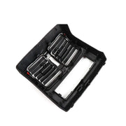 Rear AC Vent Grille for MERCEDES-BENZ E-CLASS W212 (2009-2016) in Black color High-End Model