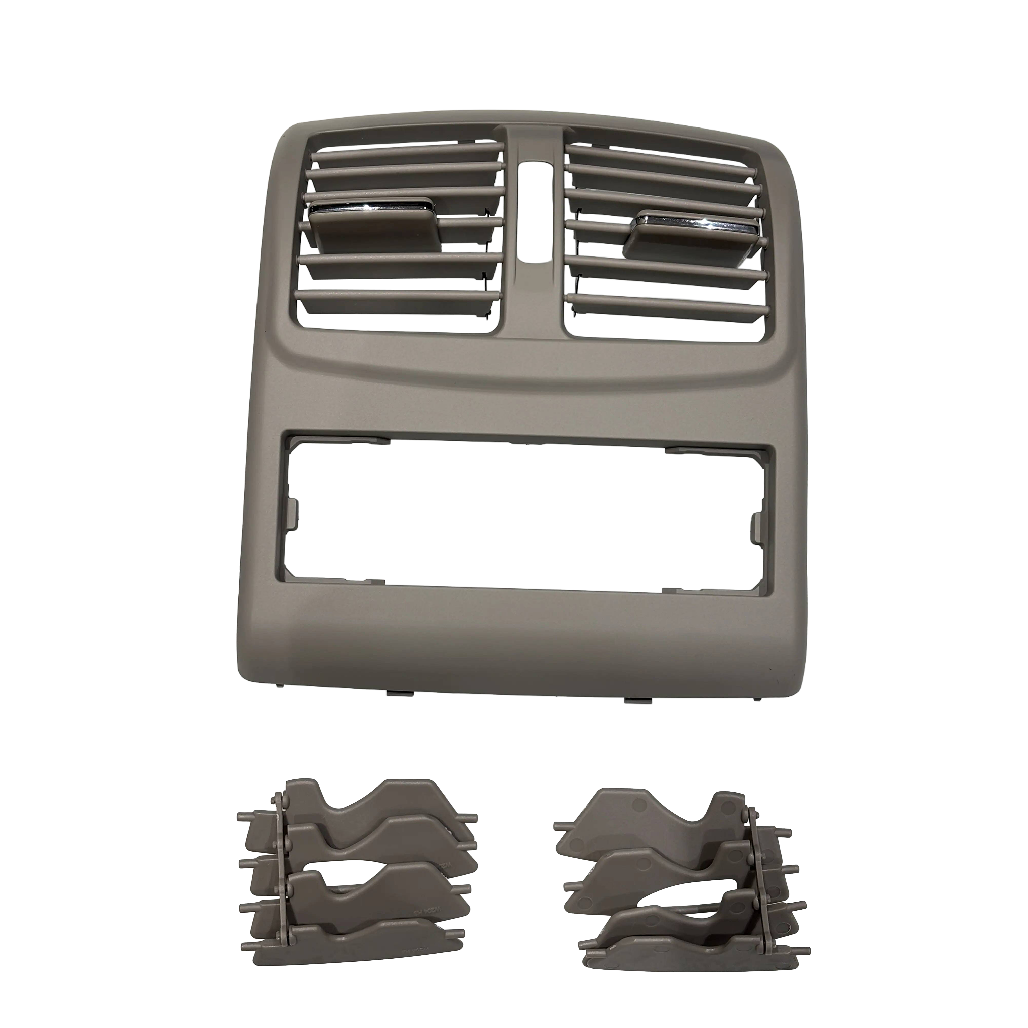 Rear AC Vent Grille for MERCEDES-BENZ E-CLASS W212 (2009-2016) in Gray color High-End Model