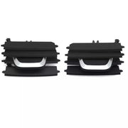 Rear AC Vent Repair Kit Set for BMW 5 SERIES G30 (2016-2023) in Black color Chrome