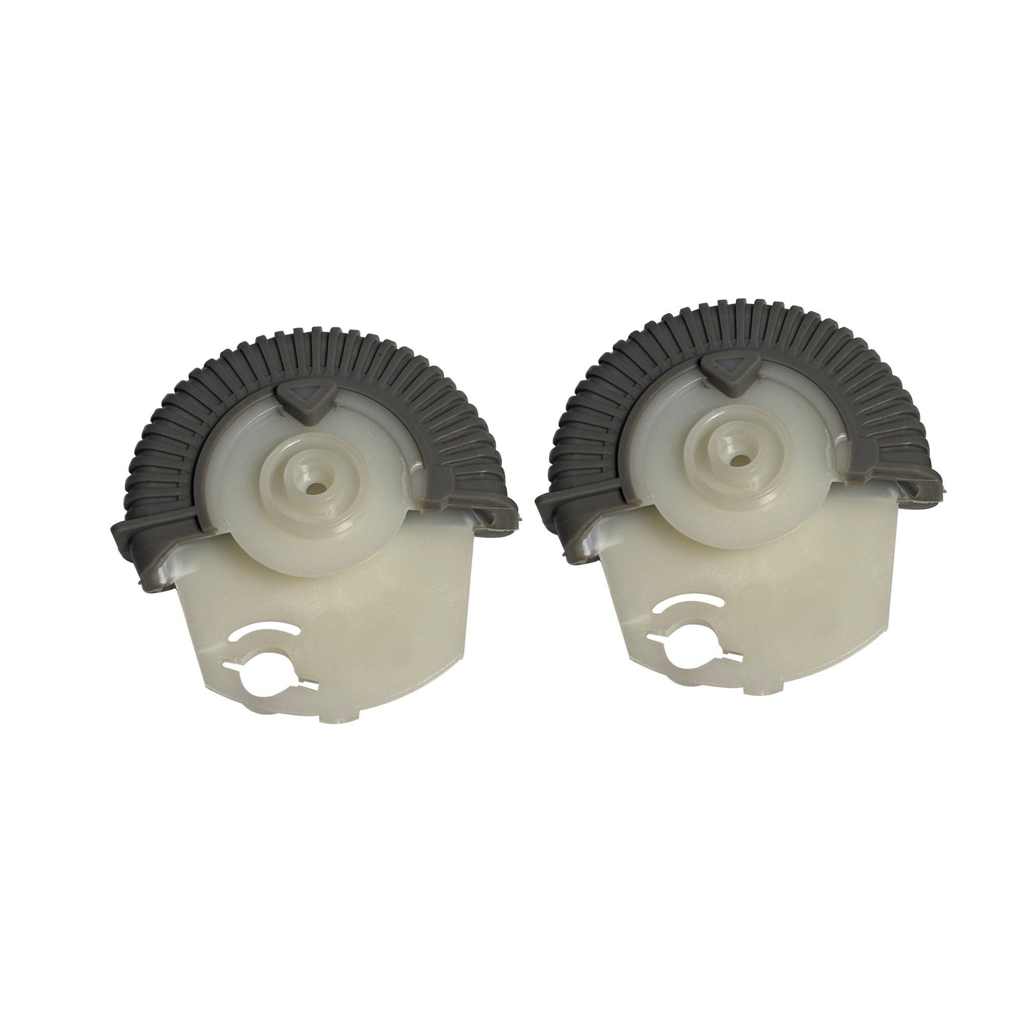 Rear AC Vent Repair Kit Set for MERCEDES-BENZ E-CLASS W211 (2002-2008) in Black color Roller Wheel