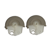Rear AC Vent Repair Kit Set for MERCEDES-BENZ E-CLASS W211 (2002-2008) in Stone Yellow color Roller Wheel