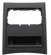 Rear AC Vent Repair Kit for BMW 3 Series E90 (2007-2011) in Black color Standard Model Outer Frame