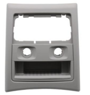 Rear AC Vent Repair Kit for BMW 3 Series E90 (2007-2011) in Gray color High-End Model Outer Frame
