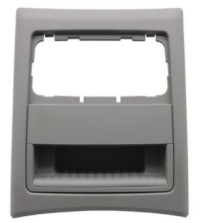 Rear AC Vent Repair Kit for BMW 3 Series E90 (2007-2011) in Gray color Standard Model Outer Frame