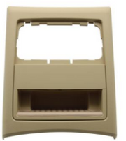 Rear AC Vent Repair Kit for BMW 3 Series E91 (2005-2012) in Beige color Standard Model Outer Frame