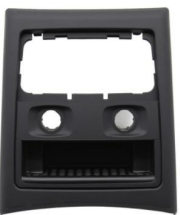 Rear AC Vent Repair Kit for BMW 3 Series E91 (2005-2012) in Black color High-End Model Outer Frame