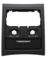 Rear AC Vent Repair Kit for BMW 3 Series E91 (2005-2012) in Black color Outer Frame