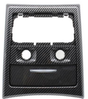 Rear AC Vent Repair Kit for BMW 3 Series E91 (2005-2012) in Carbon Fiber color Carbon Fiber Outer Frame