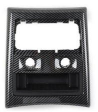 Rear AC Vent Repair Kit for BMW 3 Series E91 (2005-2012) in Carbon Fiber color High-End Model Carbon Fiber Outer Frame