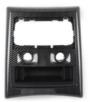 Rear AC Vent Repair Kit for BMW 3 Series E91 (2005-2012) in Carbon Fiber color High-End Model Carbon Fiber Outer Frame