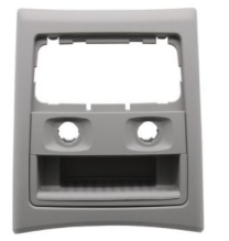 Rear AC Vent Repair Kit for BMW 3 Series E91 (2005-2012) in Gray color High-End Model Outer Frame
