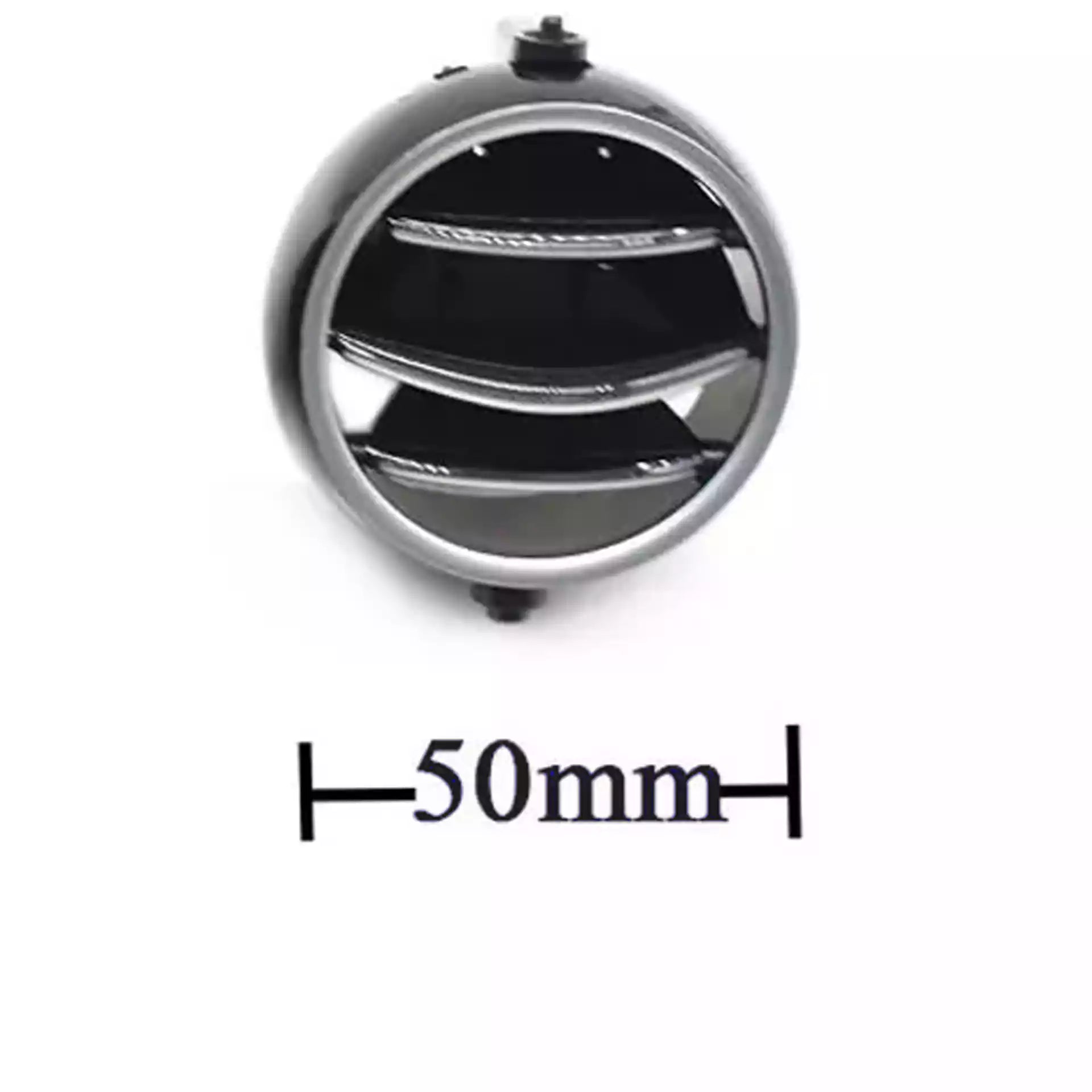 Rear AC Vent Repair Kit for MERCEDES-BENZ C-CLASS W205 (2014-2023) in Black color Standard Model Inner Part