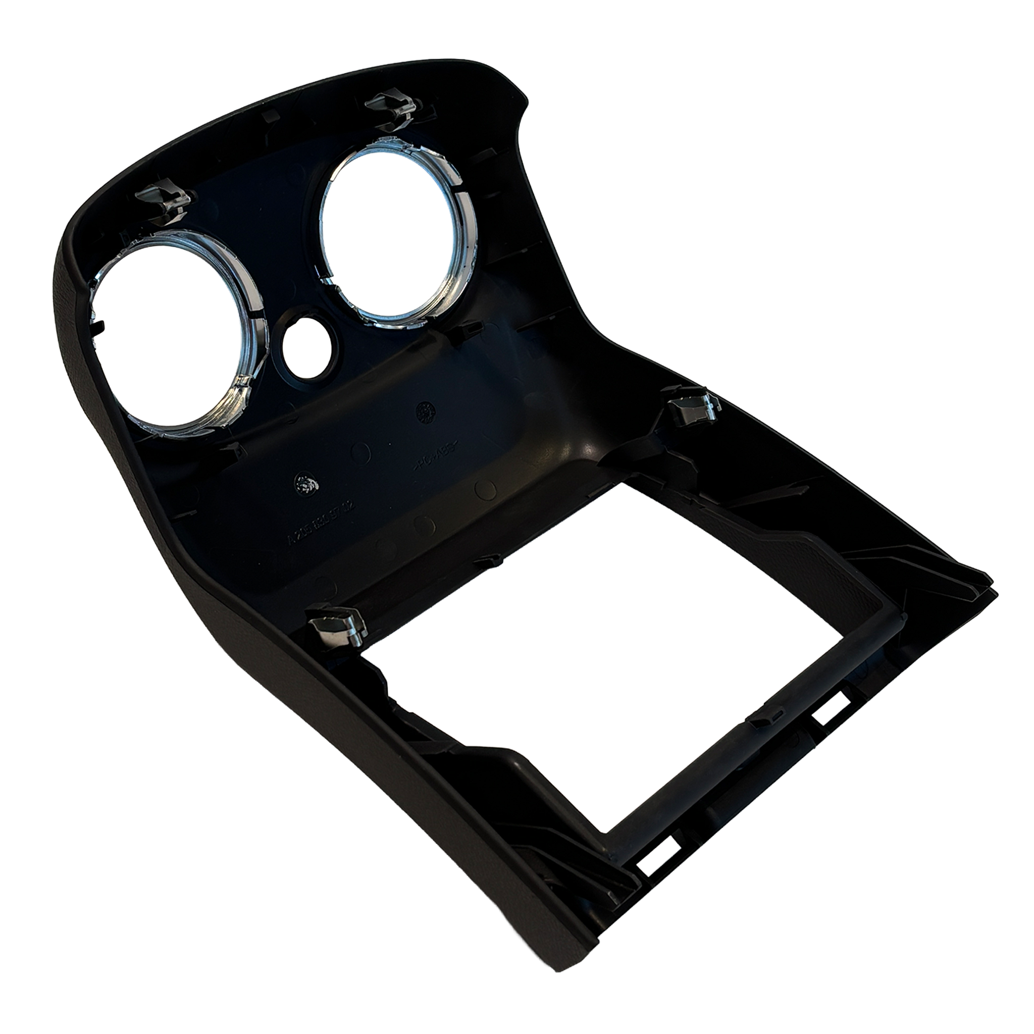 Rear AC Vent Repair Kit for MERCEDES-BENZ C-CLASS W205 (2014-2023) in Black color Standard Model Outer Frame