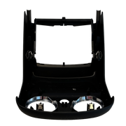 Rear AC Vent Repair Kit for MERCEDES-BENZ C-CLASS W205 (2014-2023) in Black color Standard Model Outer Frame