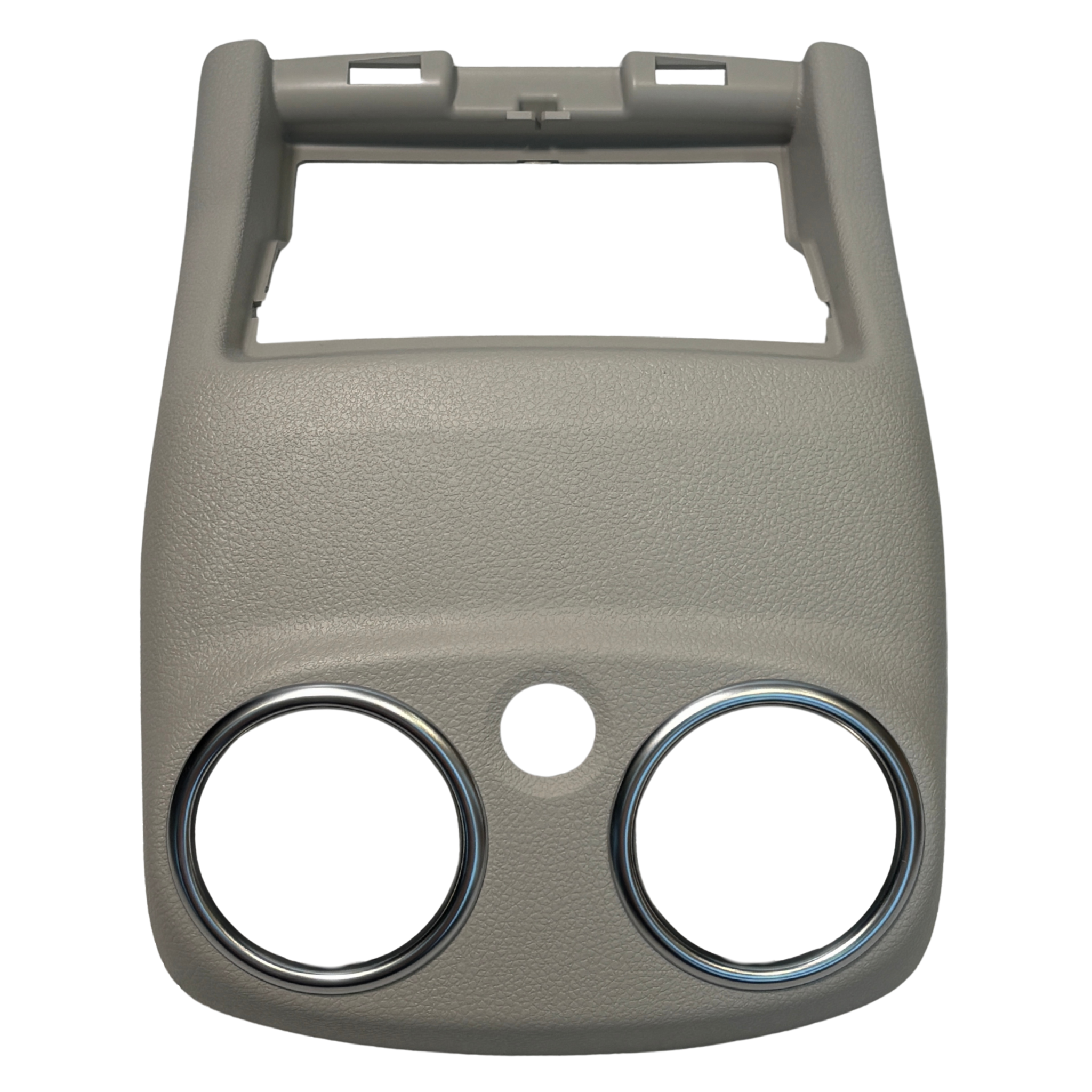 Rear AC Vent Repair Kit for MERCEDES-BENZ C-CLASS W205 (2014-2023) in Gray color Standard Model Outer Frame