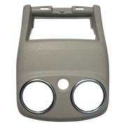 Rear AC Vent Repair Kit for MERCEDES-BENZ C-CLASS W205 (2014-2023) in Gray color Standard Model Outer Frame