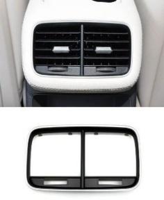 Rear AC Vent Repair Kit for MERCEDES-BENZ GLE W167 (2018-2024) in Black color Outer Frame