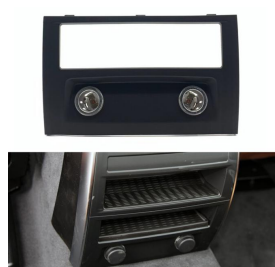 Rear AC Vent Trim for BMW 5 SERIES GRAN TURISMO F07 (2009-2019) in Black color Cover Trim