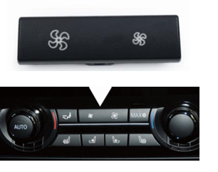 Rear AC Ventilation Button for BMW 5 SERIES GRAN TURISMO F07 (2009-2019)