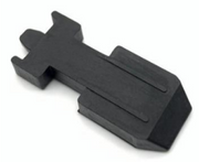Rear Armrest Case Lock Clip for BMW 7 SERIES G11 (2009-2015) in Black color
