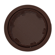 Rear Door Tweeter Loudspeaker Cover for BMW X5 E70 (2008-2013) in Brown color