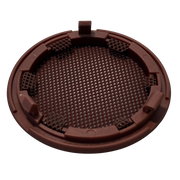 Rear Door Tweeter Loudspeaker Cover for BMW X6 E71 (2009-2014) in Brown color