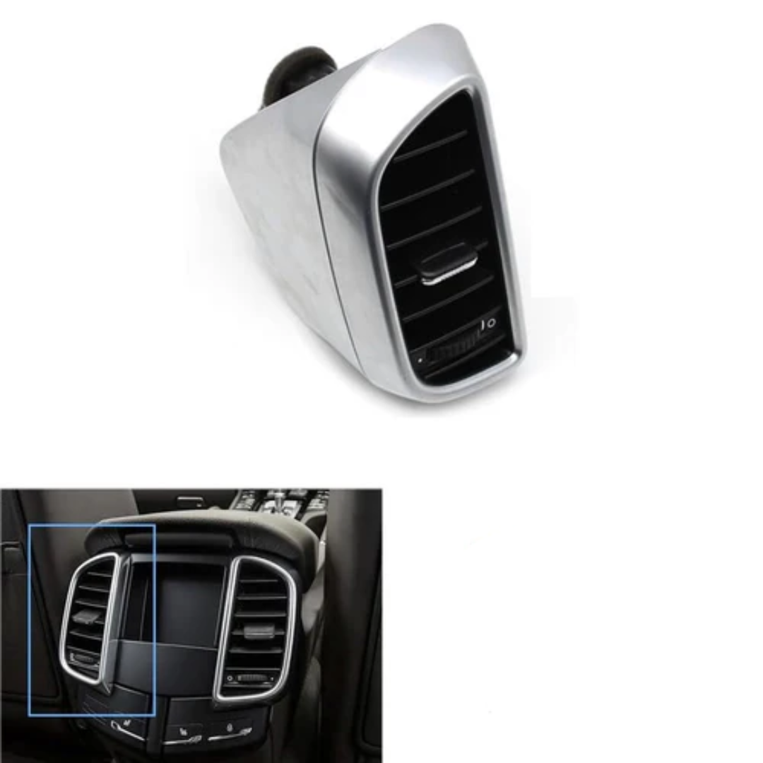 Rear Left AC Vent Assembly for PORSCHE CAYENNE 92A (2010-2017) Old Model Chrome