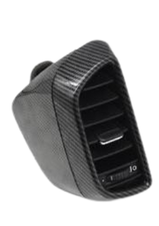 Rear Left AC Vent Assembly for PORSCHE CAYENNE 92A (2010-2018) Carbon Fiber