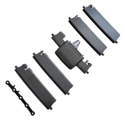 Rear Left AC Vent Repair Kit for MERCEDES-BENZ ML-CLASS W166 (2012-2015) in Black color