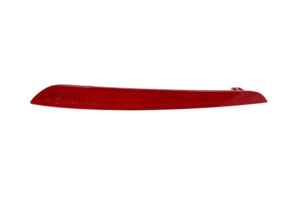 Rear Left Bumper Reflector for BMW 5 SERIES G30 (2016-2023) in Red color without Sports Package TIPO N