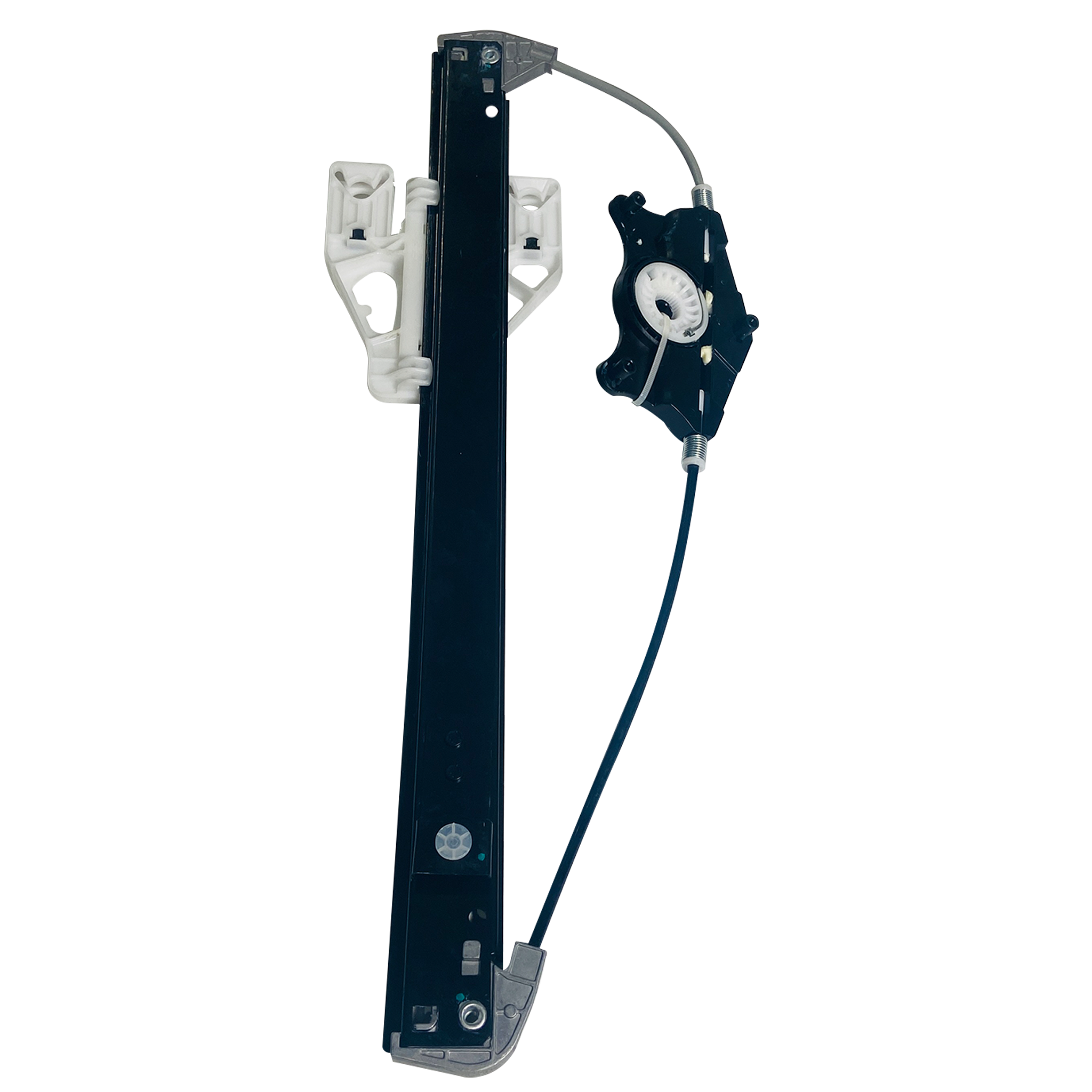 Rear Left Electric Window Lifter Regulator for AUDI A6 4G (2010-2019) without electric motor, ABS, Steel with Zinc Plating