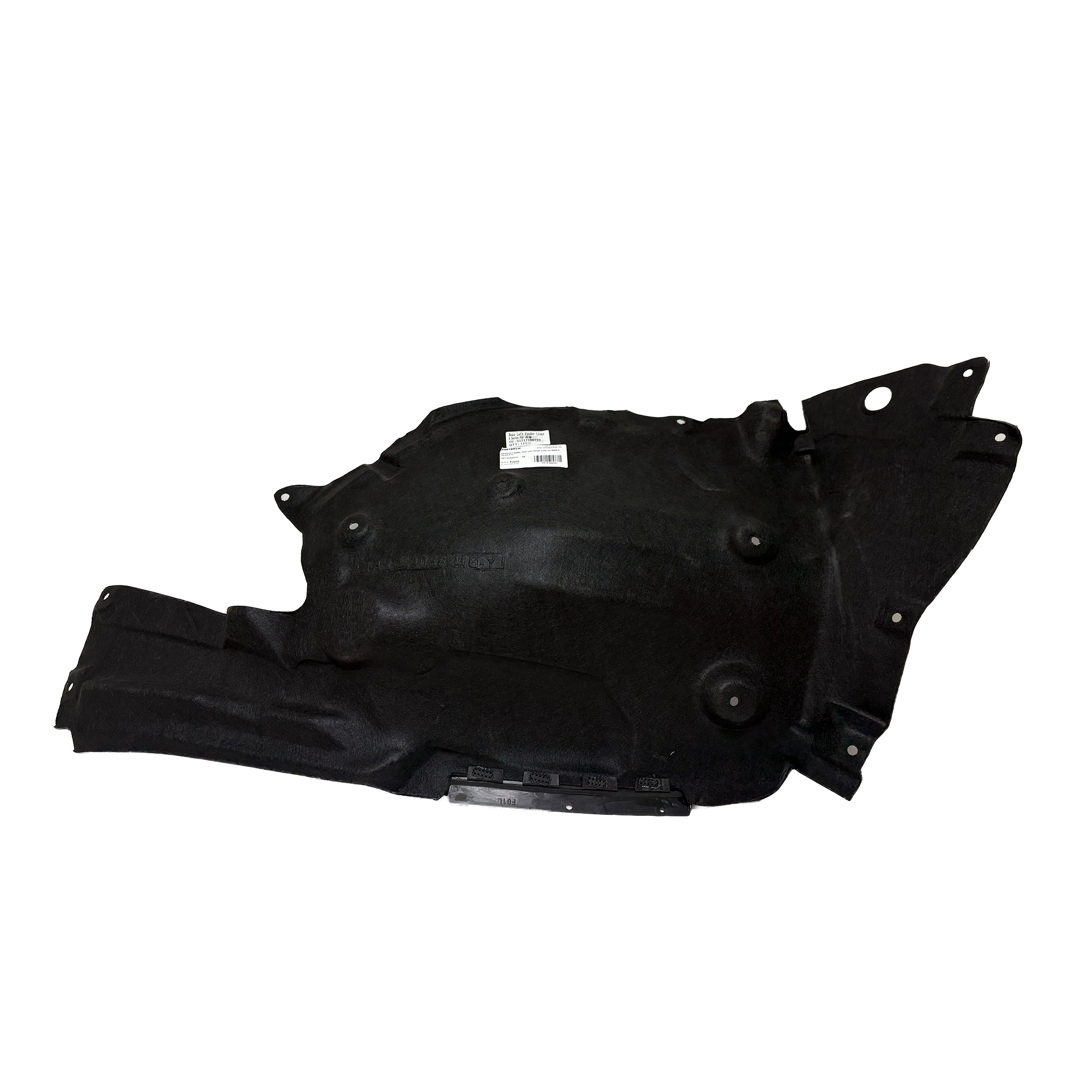 Rear Left Fender Liner for BMW 5 SERIES F10 (2010-2016)