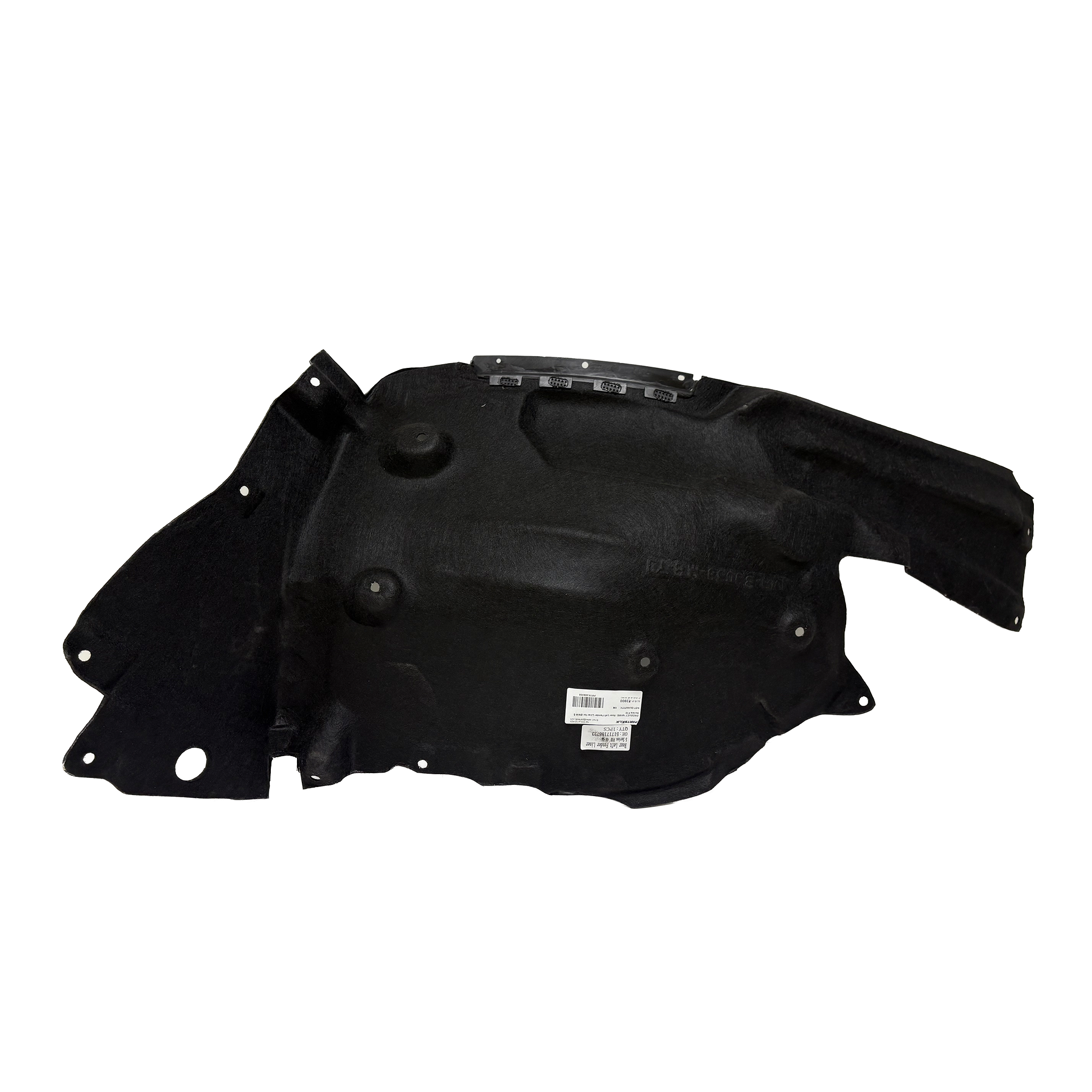 Rear Left Fender Liner for BMW 5 SERIES F10 (2010-2016)