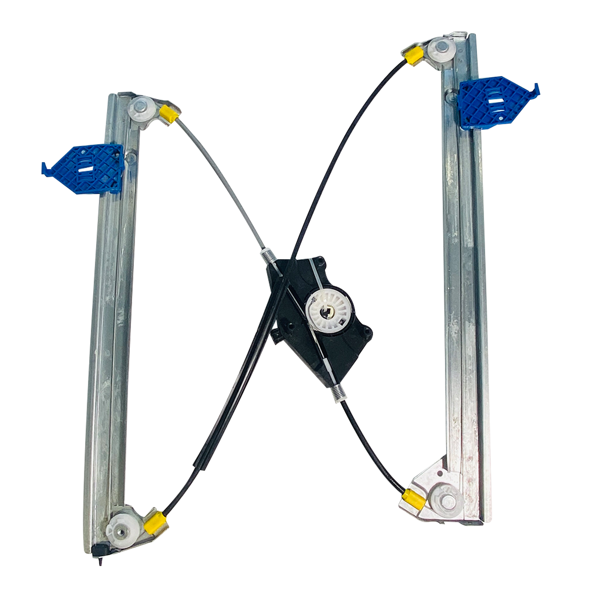 Rear Left Window Lifter Regulator for AUDI A8 4E2 (2002-2009) without Electric Motor, ABS, Steel with Zinc Plating