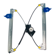 Rear Left Window Lifter Regulator for AUDI A8 4E2 (2002-2009) without Electric Motor, ABS, Steel with Zinc Plating