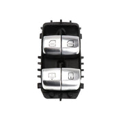 Rear Power Window Switch for MERCEDES-BENZ E-CLASS W213 (2016-2023) in Black color Chrome White