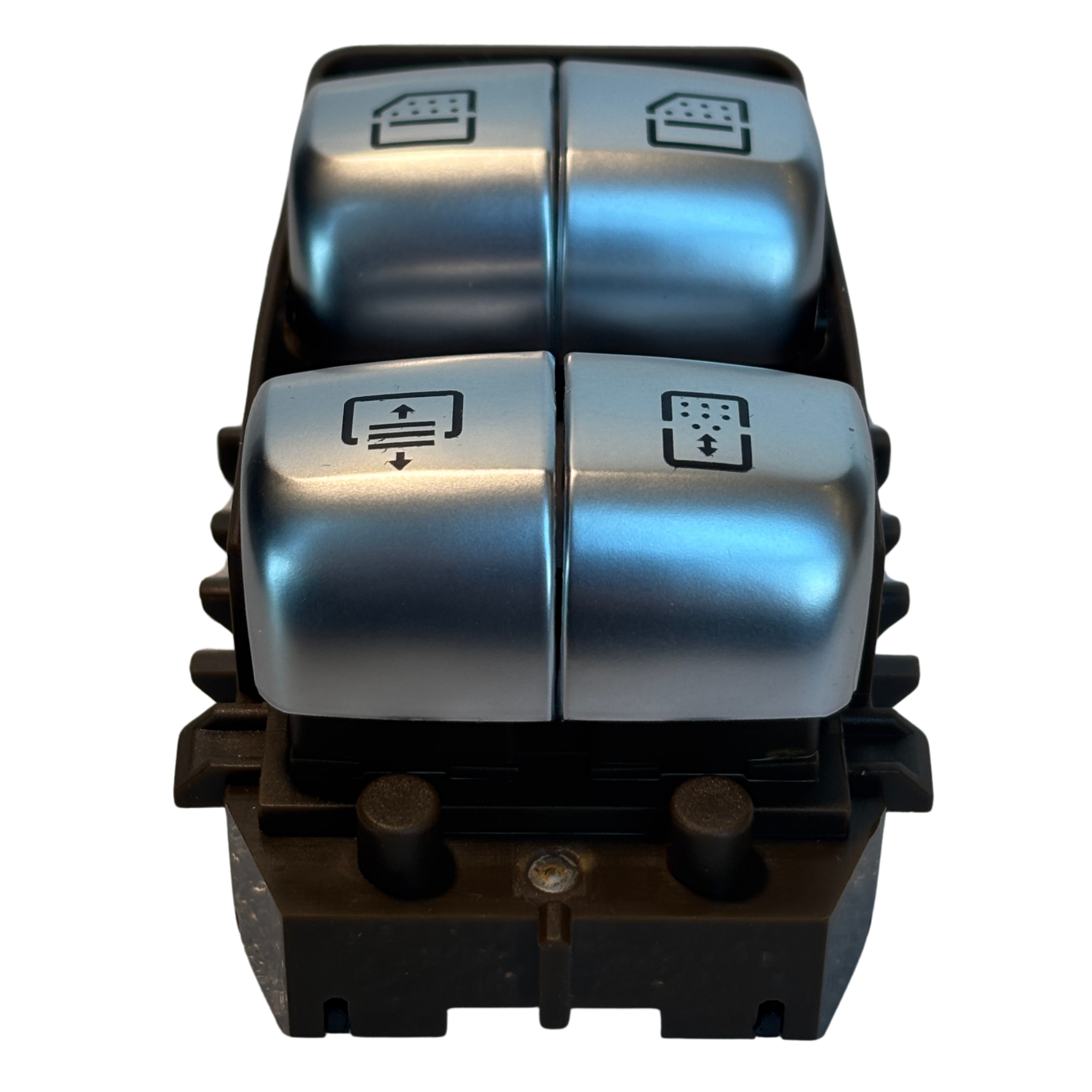 Rear Power Window Switch for MERCEDES-BENZ E-CLASS W213 (2016-2023) in Brown color White Light