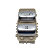 Rear Power Window Switch for MERCEDES-BENZ S-CLASS W222 (2013-2020) in Beige color Chrome White