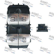 Rear Power Window Switch for MERCEDES-BENZ S-CLASS W222 (2013-2020) in Beige color Orange Light