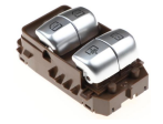 Rear Power Window Switch for MERCEDES-BENZ S-CLASS W222 (2013-2020) in Brown color Orange Light