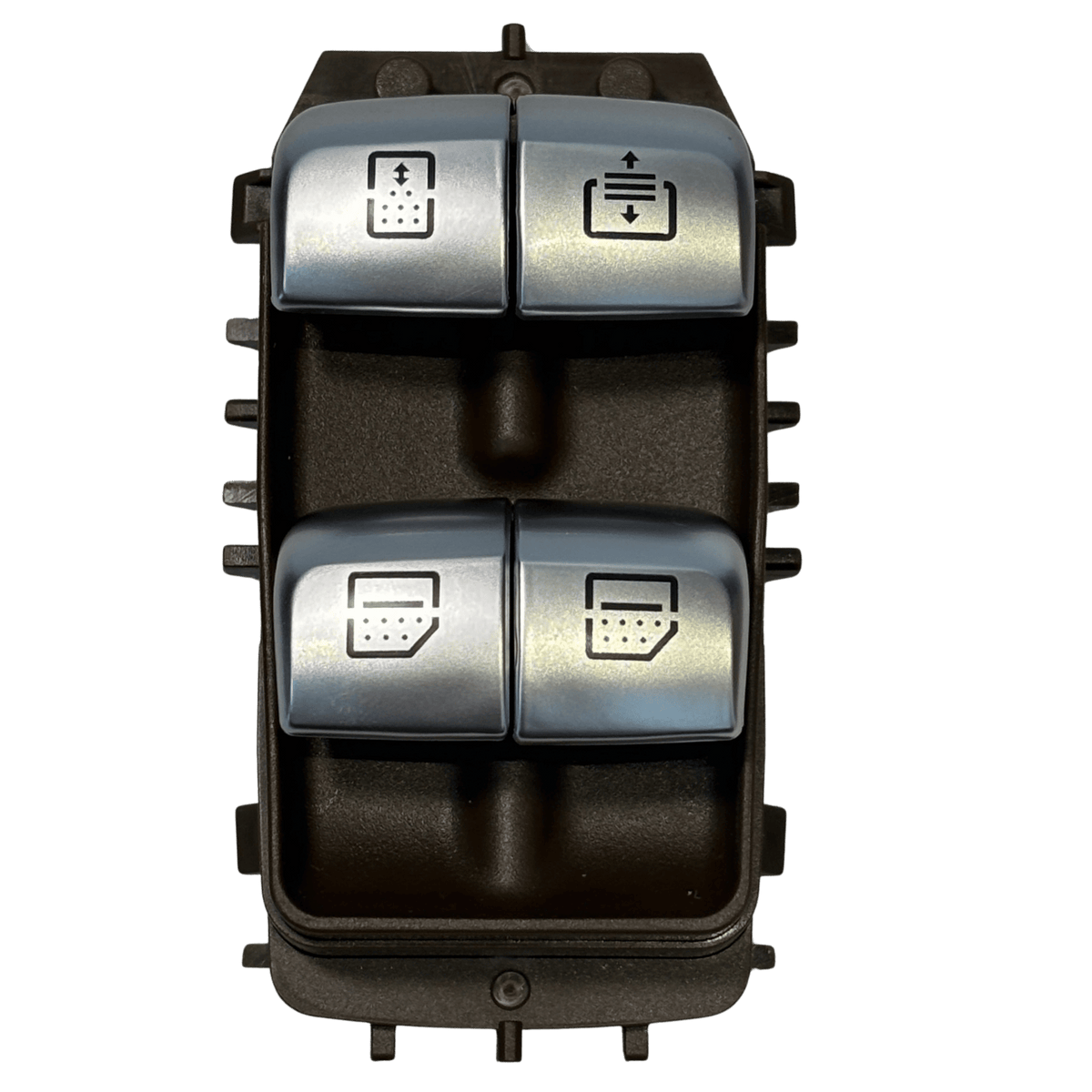 Rear Power Window Switch for MERCEDES-BENZ S-CLASS W222 (2013-2020) in Brown color Orange Light